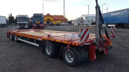 Ostatní 2026 MAX Trailer 4 osiowa przyczepa, najazdy hydrauliczne (1)