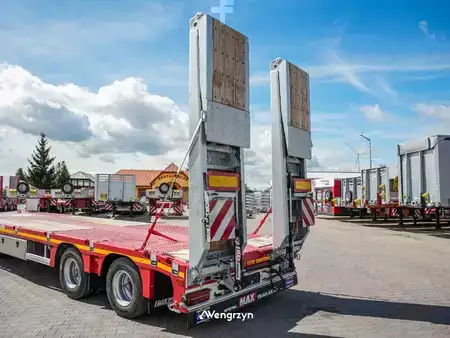 Sonstige 2026 MAX Trailer 4 osiowa przyczepa, najazdy hydrauliczne (17)