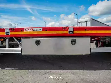 Sonstige 2026 MAX Trailer 4 osiowa przyczepa, najazdy hydrauliczne (18)