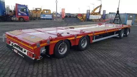Ostatní 2026 MAX Trailer 4 osiowa przyczepa, najazdy hydrauliczne (3)