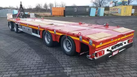 Ostatní 2026 MAX Trailer 4 osiowa przyczepa, najazdy hydrauliczne (5)