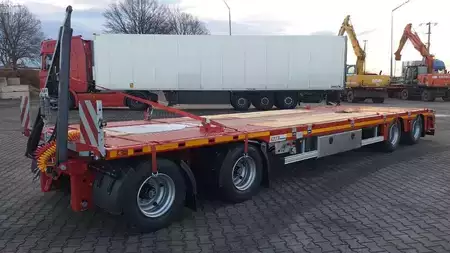 Ostatní 2026 MAX Trailer 4 osiowa przyczepa, najazdy hydrauliczne (7)