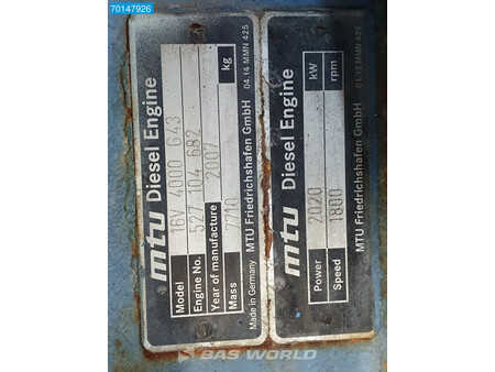 SDMO 51.2L70-4P 2600 KVA - ENGINE NEEDS REPAIR