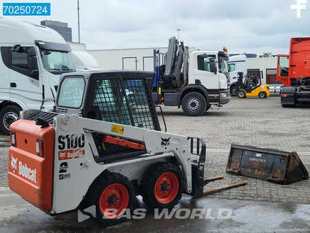 Bobcat S100 BUCKET AND FORKS - GERMAN MACHINE