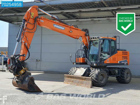 Mobil grävmaskin 2018 Doosan DX170W-5 DUTCH MACHINE - ROTO TILT (1)