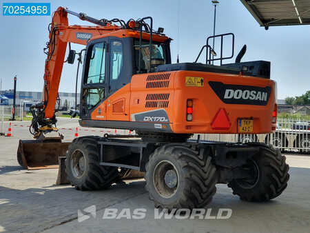 Mobil grävmaskin 2018 Doosan DX170W-5 DUTCH MACHINE - ROTO TILT (2)