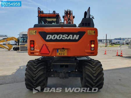 Mobil grävmaskin 2018 Doosan DX170W-5 DUTCH MACHINE - ROTO TILT (7)