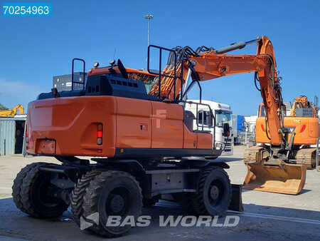 Mobil grävmaskin 2017 Doosan DX170W-5 DUTCH  MACHINE - ROTO TILT (5)