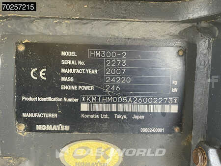 Dumper/Dúmpers articulados 2007 Komatsu HM300-2 HM300-2 (28)