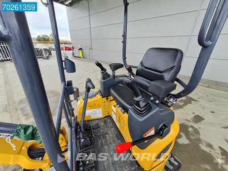 XCMG XE18 E 2 YEARS FACTORY WARRANTY - KUBOTA ENGINE