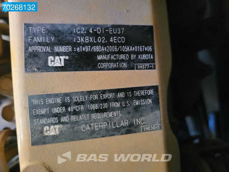 Mini excavators 2017 Caterpillar 305 E2 CR (30)