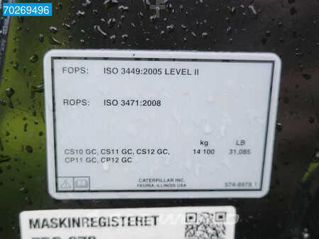 Single drum compactors 2023 Caterpillar CS10 GC A/C - LOW HOURS (27)
