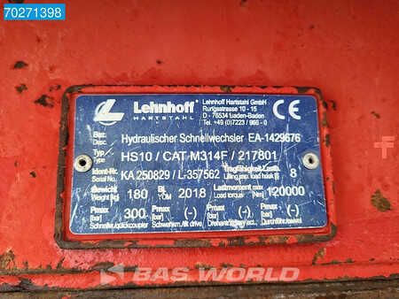 Mobiele graafmachines 2018 Caterpillar M314 F (38)