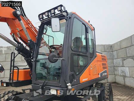 Escavadora de rodas 2019 Doosan DX140 W-5 OIL QUICK - GERMAN (12)