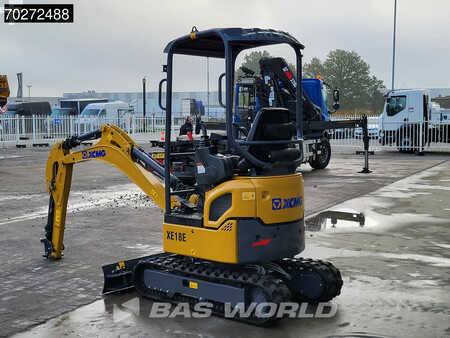 Mini-koparki 2023 XCMG XE18 E 2 YEARS FACTORY WARRANTY - KUBOTA ENGINE (7)
