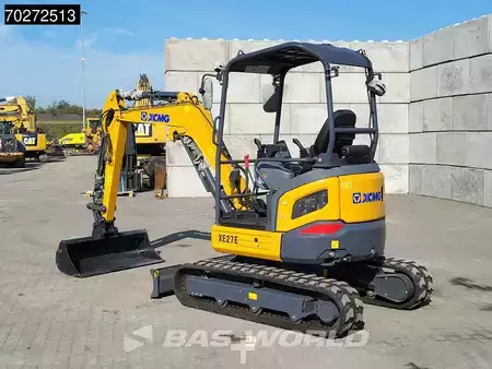Minibagry 2023 XCMG XE27 E FACTORY WARRANTY - CW / 3 BUCKETS - KUBOTA (7)
