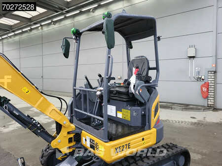 XCMG XE27 E 2 YEARS FACTORY WARRANTY - KUBOTA ENGINE