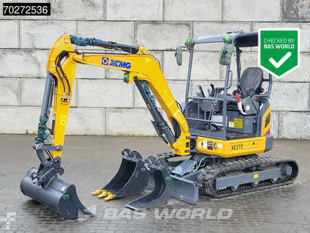 Mini-koparki 2023 XCMG XE27 E 2 YEARS FACTORY WARRANTY - KUBOTA ENGINE (1)