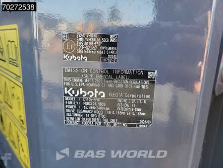 Mini excavators 2023 XCMG XE27 E 2 YEARS FACTORY WARRANTY - KUBOTA ENGINE (38)