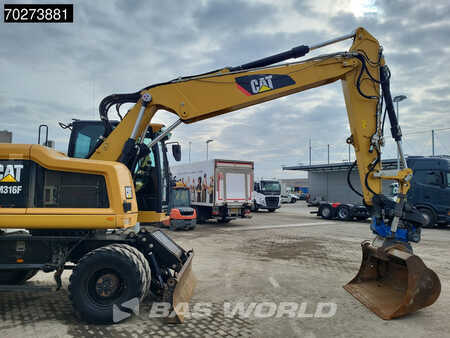 Mobil gravemaskin 2017 Caterpillar M316 F (8)