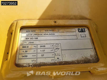 Rupsgraafmachines 2024 Caterpillar 323 D3 UNUSED - HAMMERLINE (14)