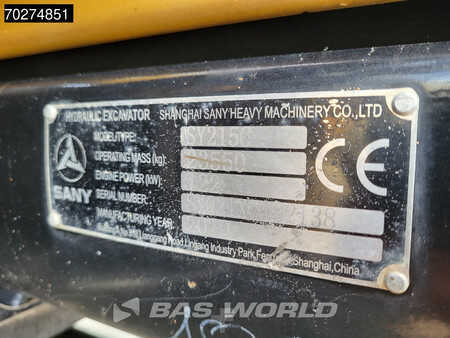 Kettenbagger 2020 Sany SY215 C CE / EPA CERTIFIED (40)