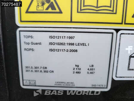 Minibagry 2023 Caterpillar 301.5 (16)