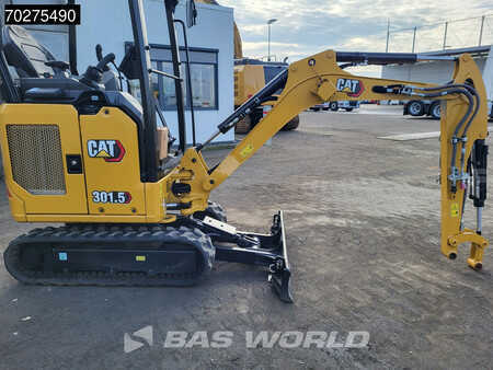 Minibagry 2023 Caterpillar 301.5 FACTORY WARRANTY (8)