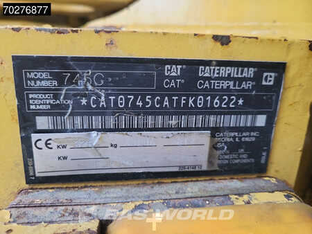 Knickgelenkte Muldenkipper/Dumper 2017 Caterpillar 745 C (36)
