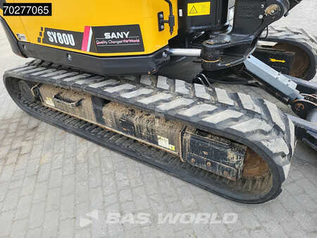 Minibagry 2021 Sany SY80U (17)