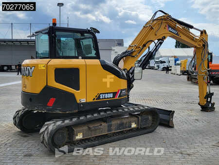 Minibagry 2021 Sany SY80U (8)