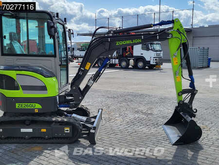 Mini excavators 2024 Zoomlion ZE26 GU A/C - CE CERTIFIED (10)