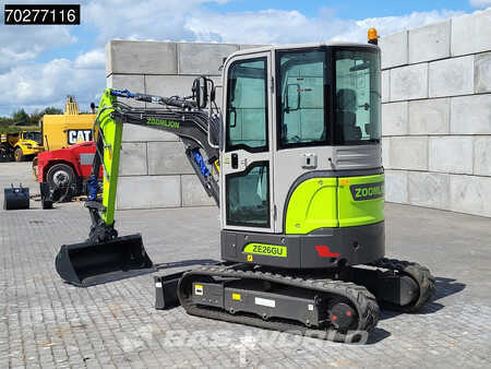 Mini excavators 2024 Zoomlion ZE26 GU A/C - CE CERTIFIED (5)