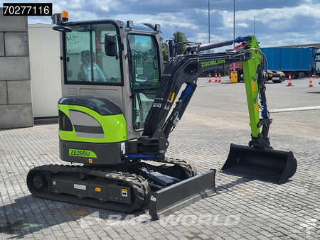 Mini excavators 2024 Zoomlion ZE26 GU A/C - CE CERTIFIED (8)