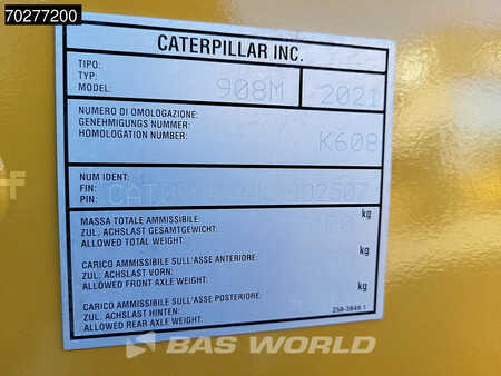 Wheel Loaders 2021 Caterpillar 908 M EPA (32)