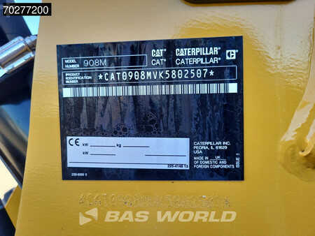 Wheel Loaders 2021 Caterpillar 908 M EPA (33)
