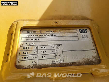 Rupsgraafmachines 2024 Caterpillar 323 D3 UNUSED - HAMMERLINE (15)