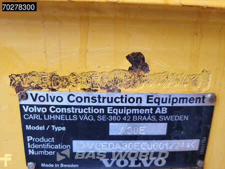 Knickgelenkte Muldenkipper/Dumper 2008 Volvo A30 E (39)