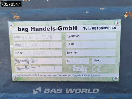Mobilbagger 2013 Atlas 160W WEIGHT FROM BROCHURE! (20)