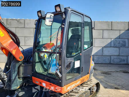 Kubota KX080 -4a2 A/C + 3 BUCKETS