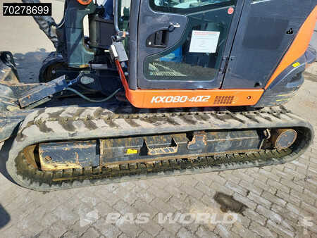 Kubota KX080 -4a2 A/C + 3 BUCKETS