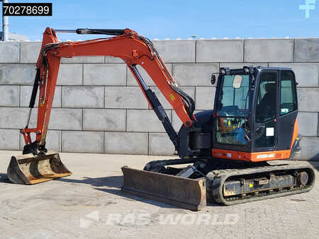 Mini pelle 2020 Kubota KX080 -4a2 A/C + 3 BUCKETS (5)