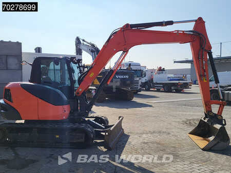 Mini pelle 2020 Kubota KX080 -4a2 A/C + 3 BUCKETS (8)