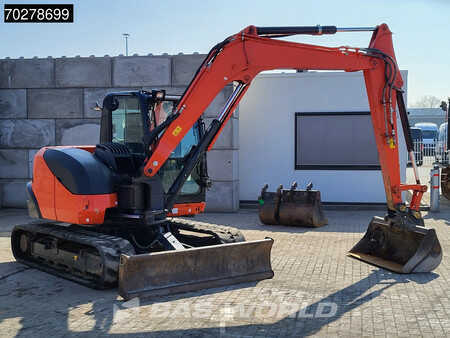 Mini pelle 2020 Kubota KX080 -4a2 A/C + 3 BUCKETS (9)