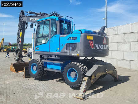 Mobilní bagry 2014 Volvo EW140 D GERMAN MACHINE (5)
