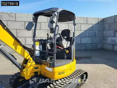 Minigraver 2023 XCMG XE35 E FACTORY WARRANTY - CW / 3 BUCKETS - YANMAR (11)