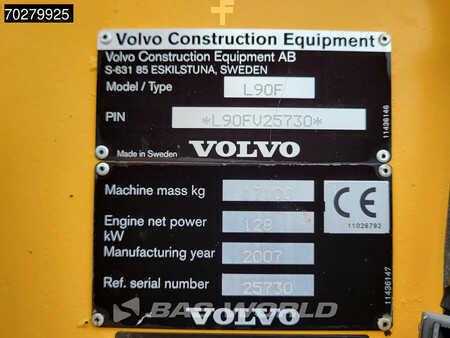 Carregadeira de rodas 2007 Volvo L90 F DUTCH MACHINE (39)