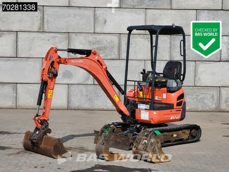 Minigraver 2019 Kubota U17-3a 3 BUCKETS (1)