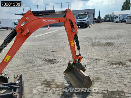 Minigraver 2019 Kubota U17-3a 3 BUCKETS (10)