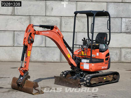 Minigraver 2019 Kubota U17-3a 3 BUCKETS (2)